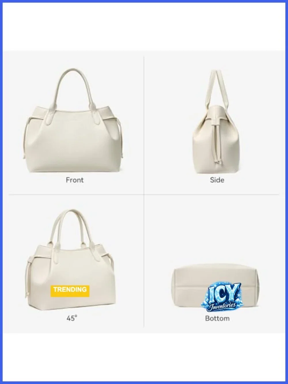 Satchel Bags for Women Trendy Medium Tote Dumpling Purse, Pebble Leather or